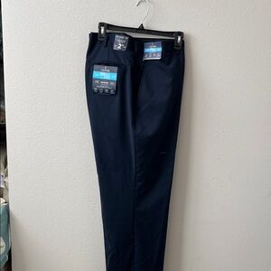 Stafford Men's Dark Blue Dress Pants